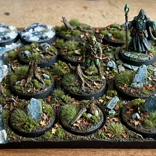 3D Printed Miniature Bases - War Printer Workshop