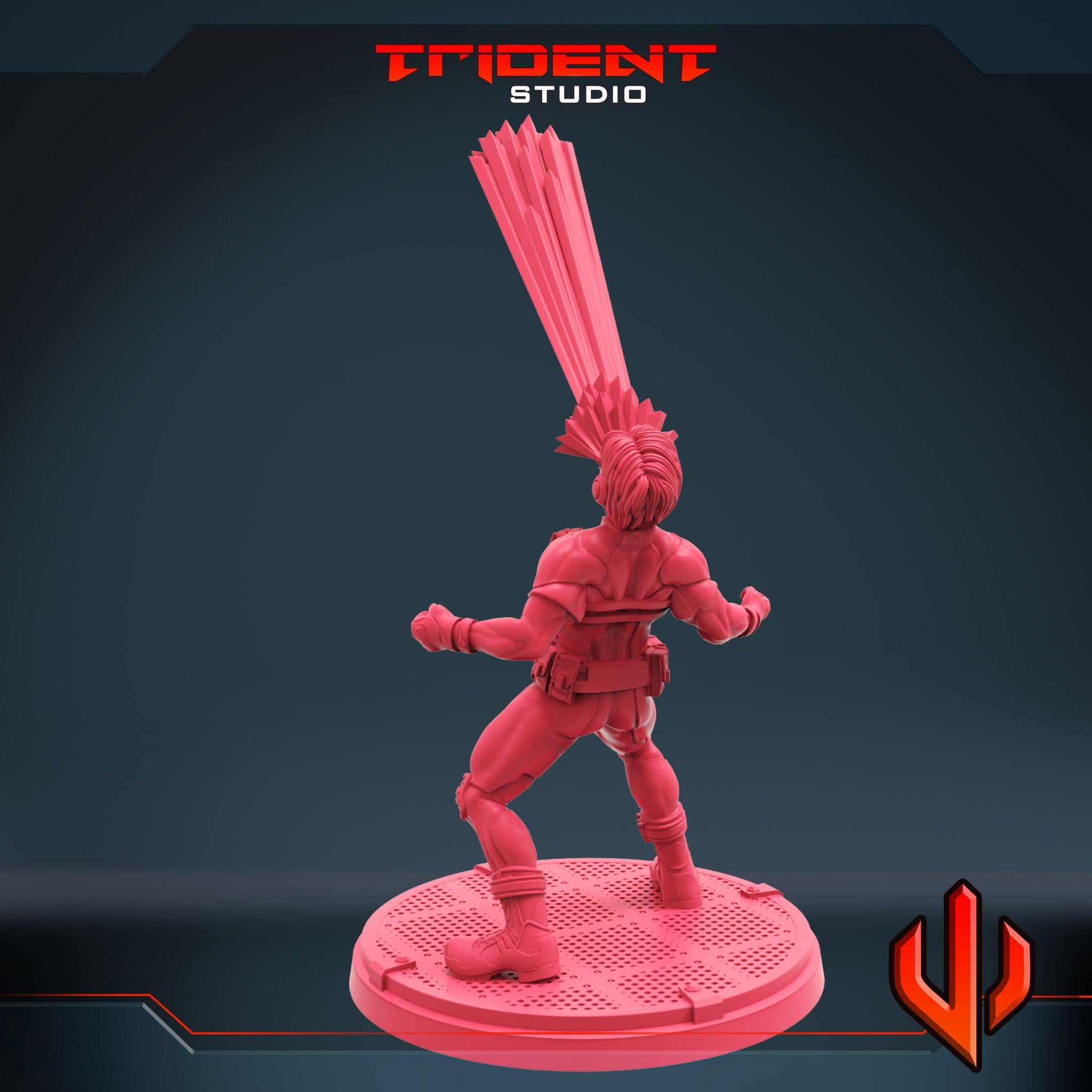 Cyclops B (Fan art sculpted by Trident Studio) (Crisis Protocol Proxy/Alternative)