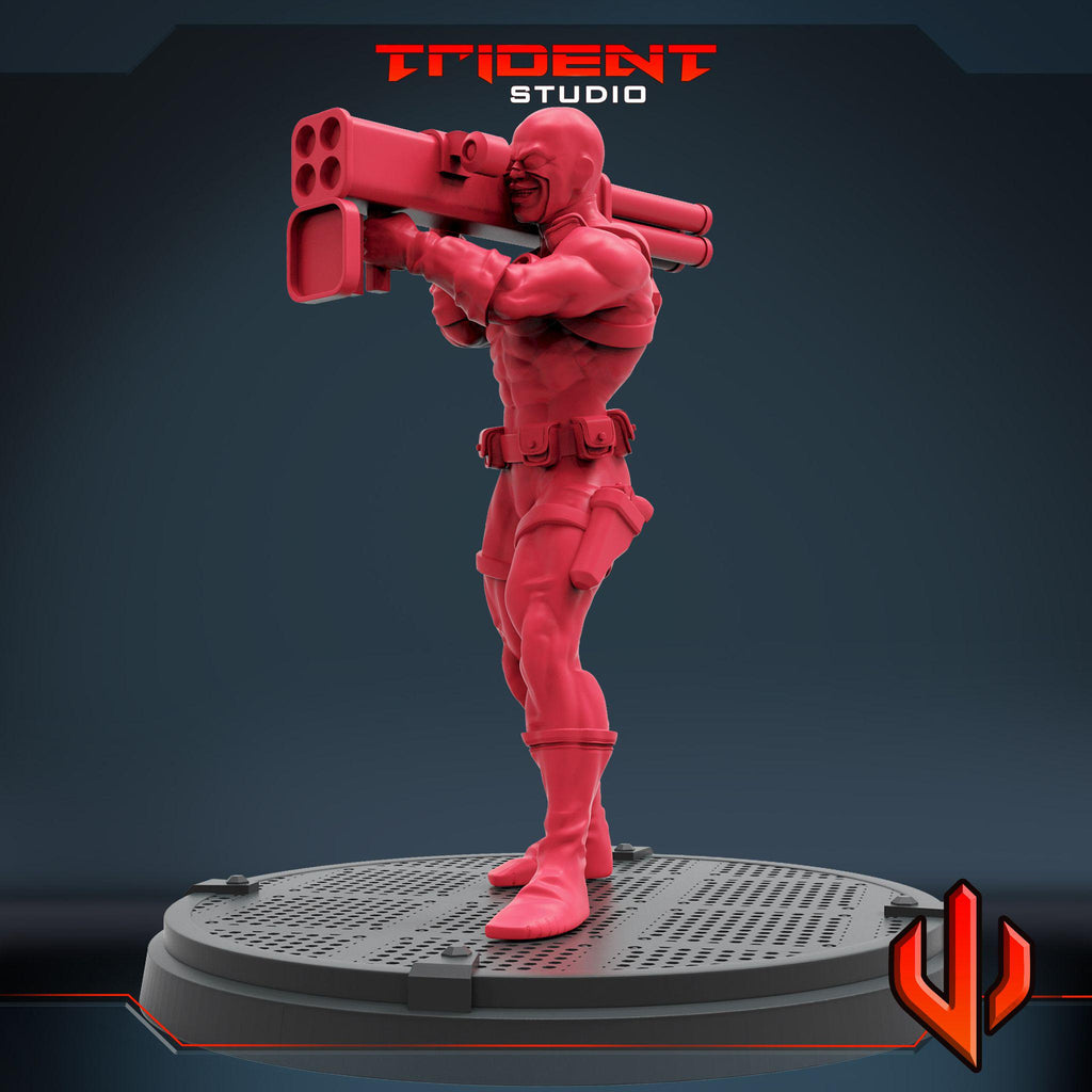 Bob Agent (Fan art sculpted by Trident Studio) (Crisis Protocol Proxy/Alternative)