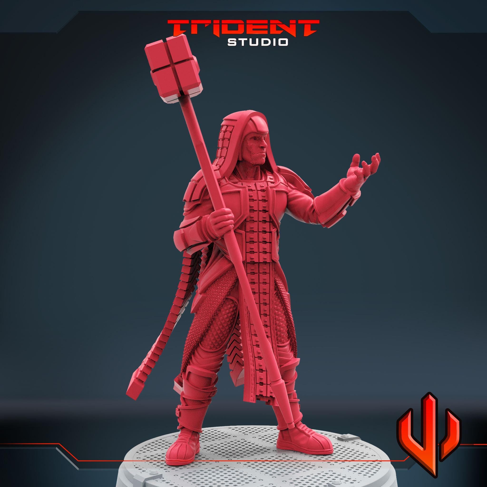 Ronan the Accuser B (Fan art sculpted by Trident Studio) (Crisis Protocol Proxy/Alternative)