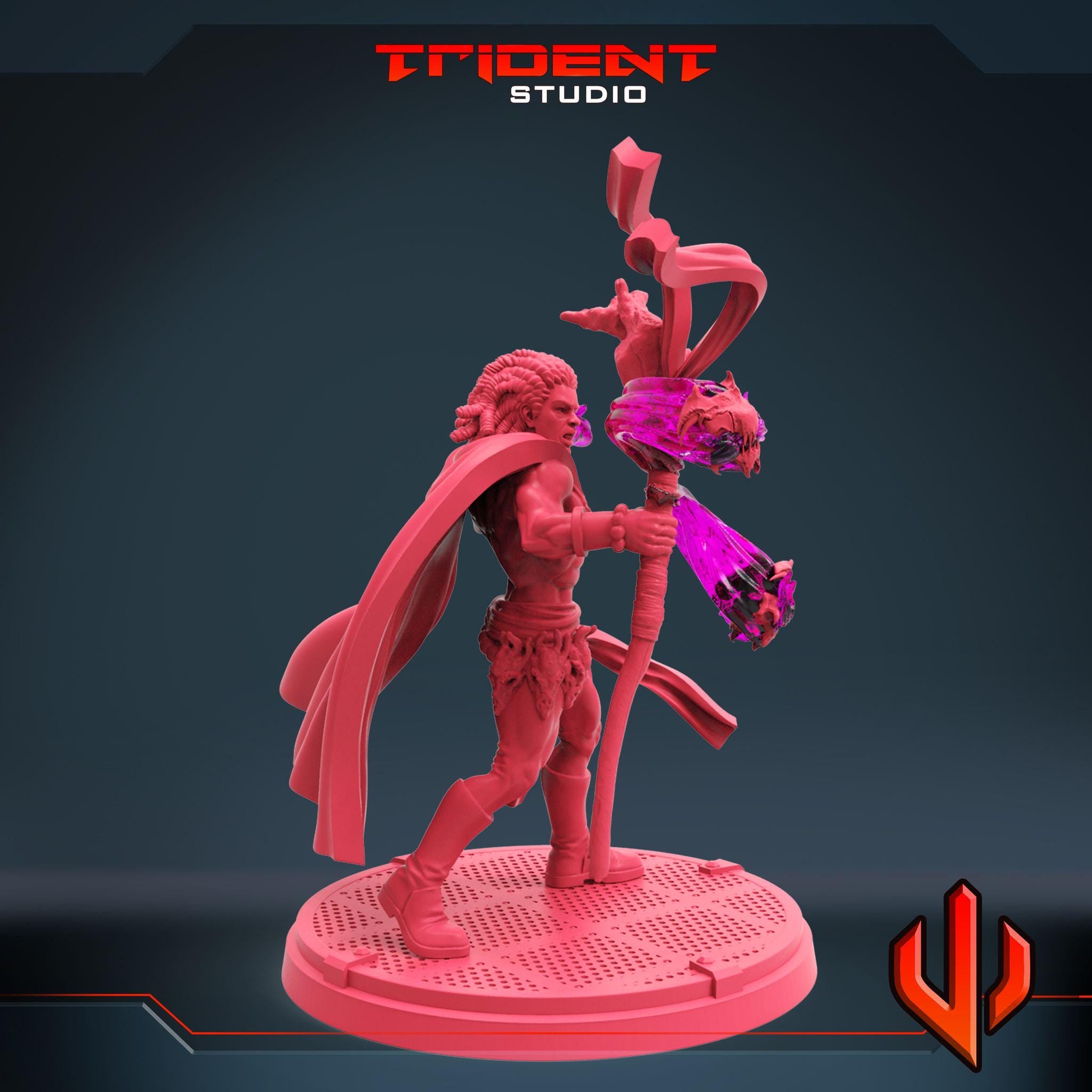 Doctor Voodoo A (Fan art sculpted by Trident Studio) (Crisis Protocol Proxy/Alternative)