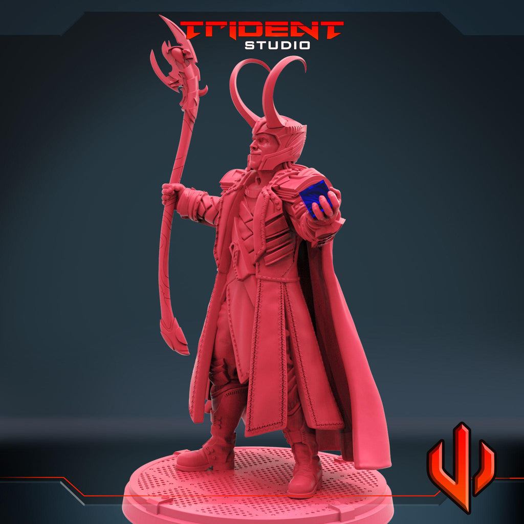 Loki, God of Mischief (Fan art sculpted by Trident Studio) (Crisis Protocol Proxy/Alternative)