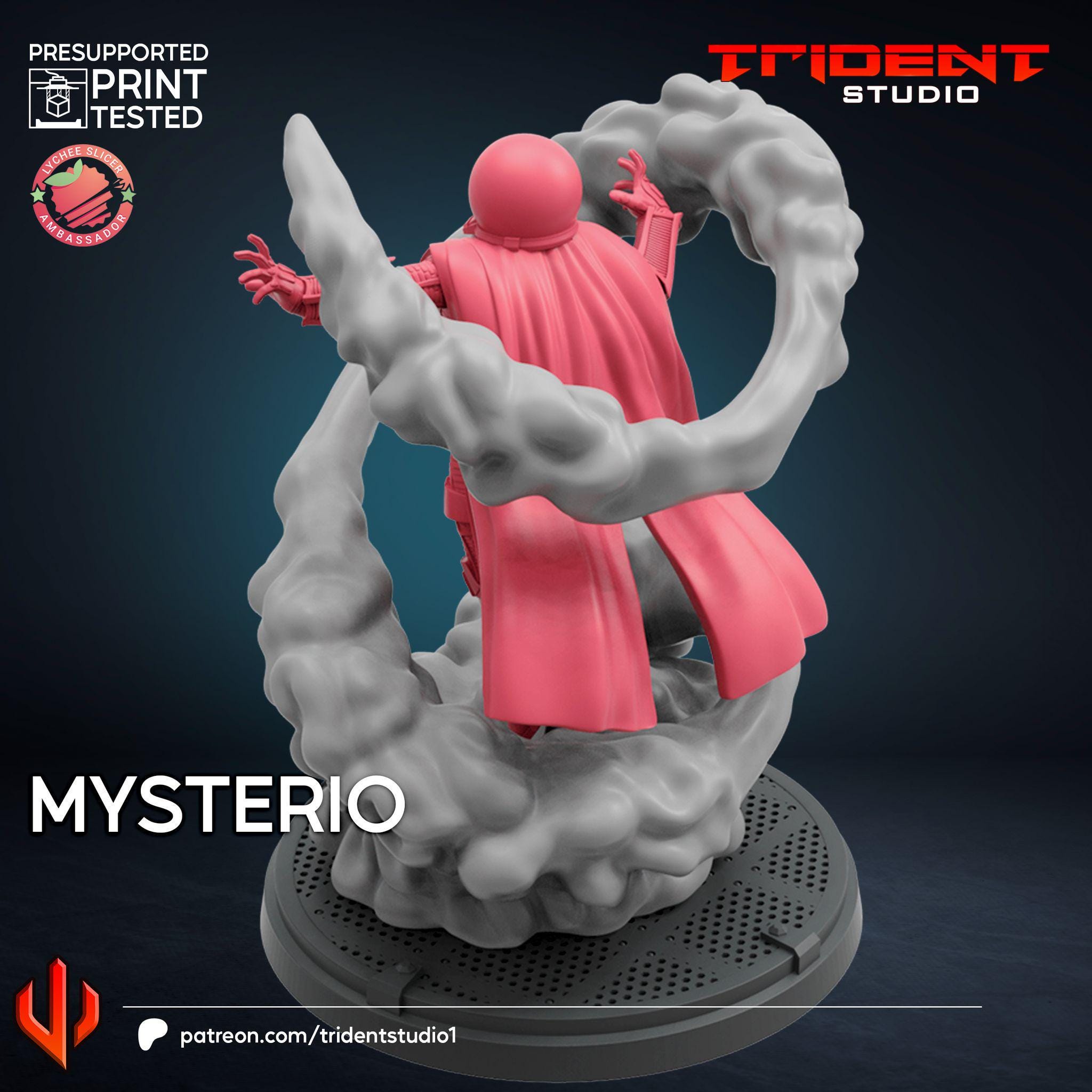 Mysterio  (Fan art sculpted by Trident Studio) (Crisis Protocol Proxy/Alternative)