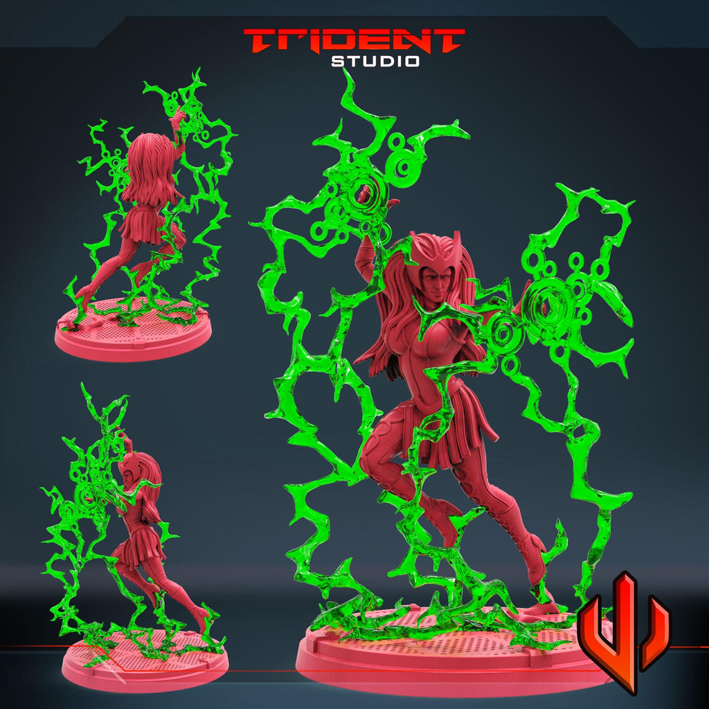 Enchantress (Fan art sculpted by Trident Studio) (Crisis Protocol Proxy/Alternative)