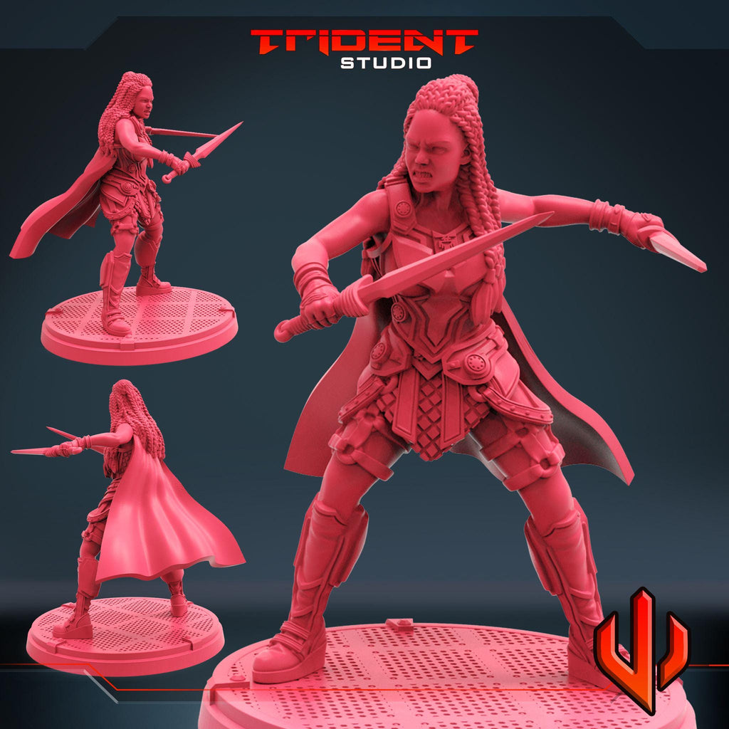 Valkyrie (Fan art sculpted by Trident Studio) (Crisis Protocol Proxy/Alternative)