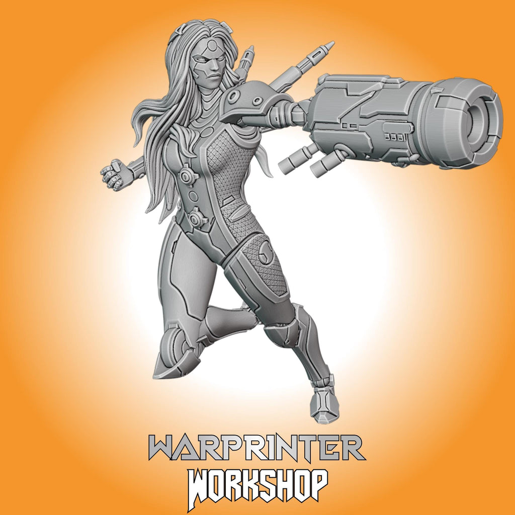 Omega Sentinel (Fan art sculpted by Trident Studio) (Crisis Protocol Proxy/Alternative)