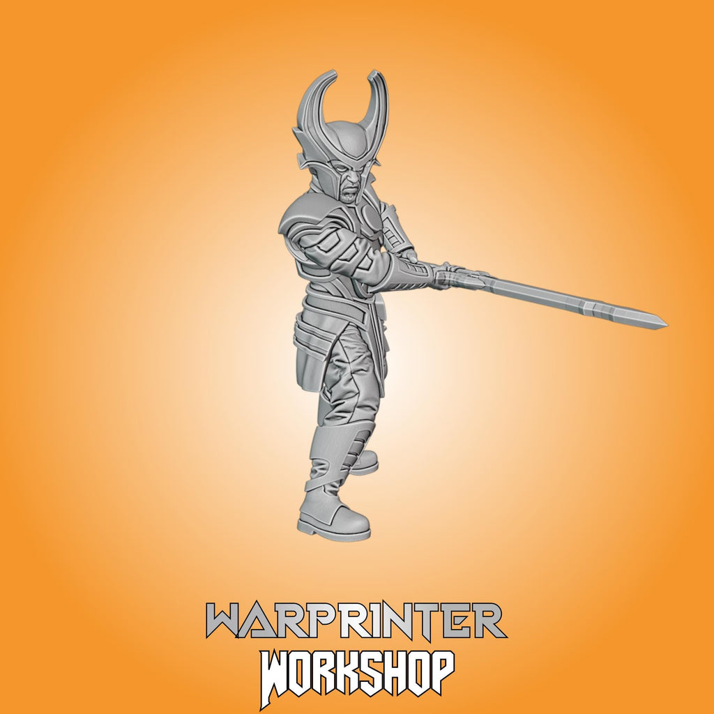 Heimdall A (Fan art sculpted by Trident Studio) (Crisis Protocol Proxy/Alternative)