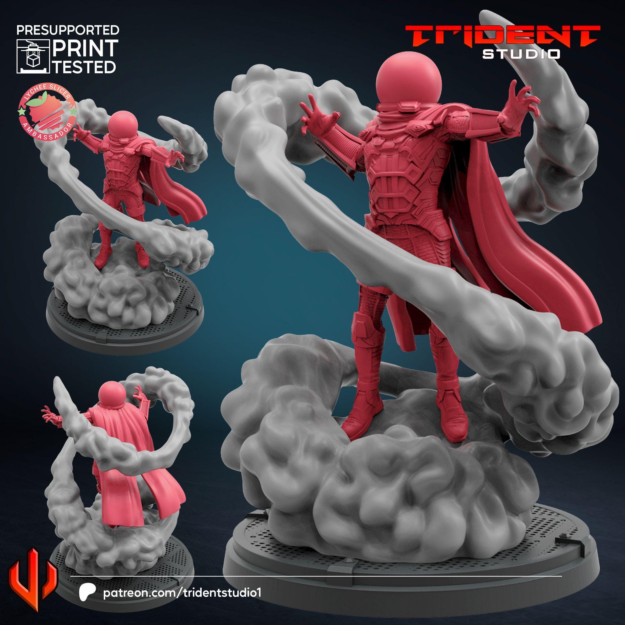 Mysterio  (Fan art sculpted by Trident Studio) (Crisis Protocol Proxy/Alternative)