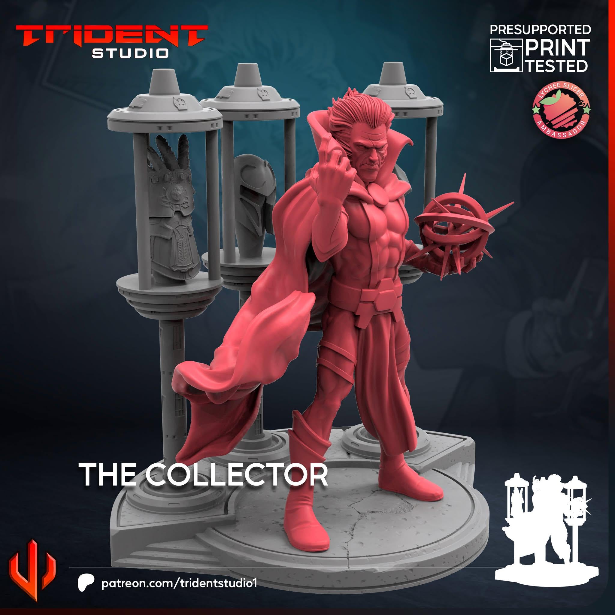 The Collector (Fan art sculpted by Trident Studio) (Crisis Protocol Proxy/Alternative)