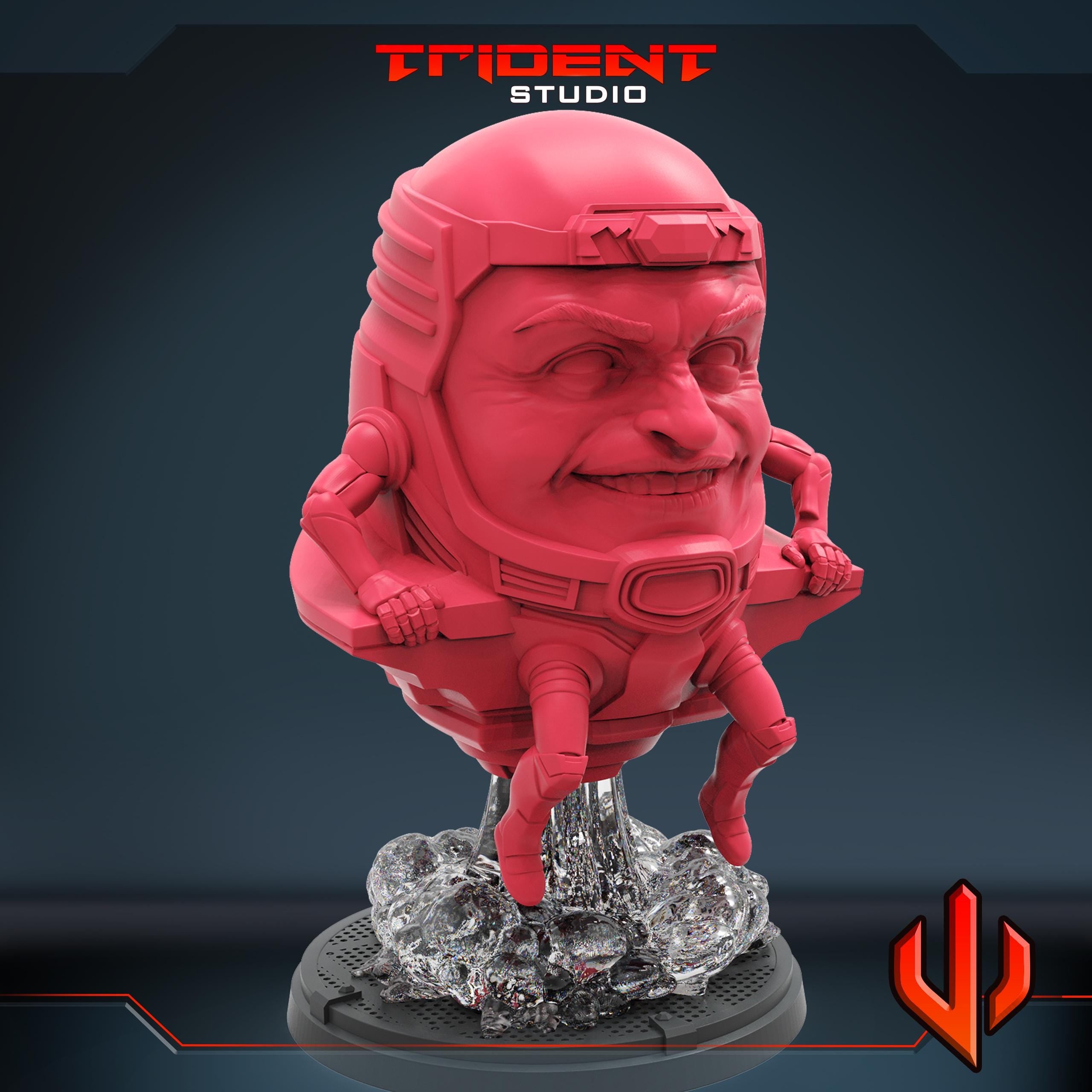 M.O.D.O.K. (Fan art sculpted by Trident Studio) (Crisis Protocol Proxy/Alternative)