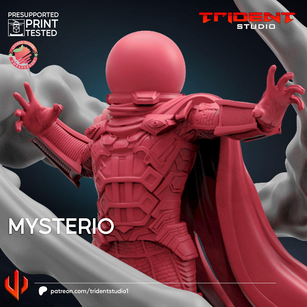 Mysterio  (Fan art sculpted by Trident Studio) (Crisis Protocol Proxy/Alternative)
