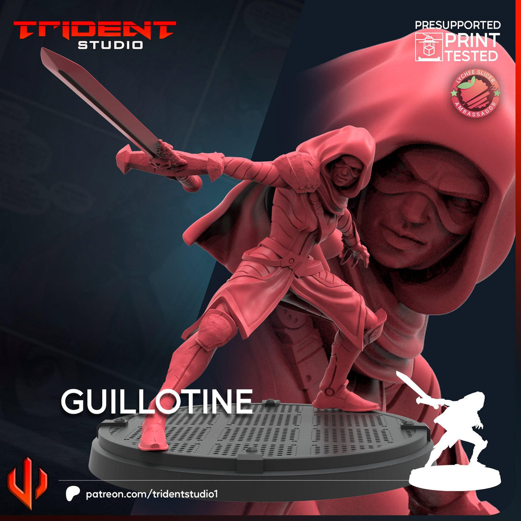 Guillotine (Fan art sculpted by Trident Studio) (Crisis Protocol Proxy/Alternative)
