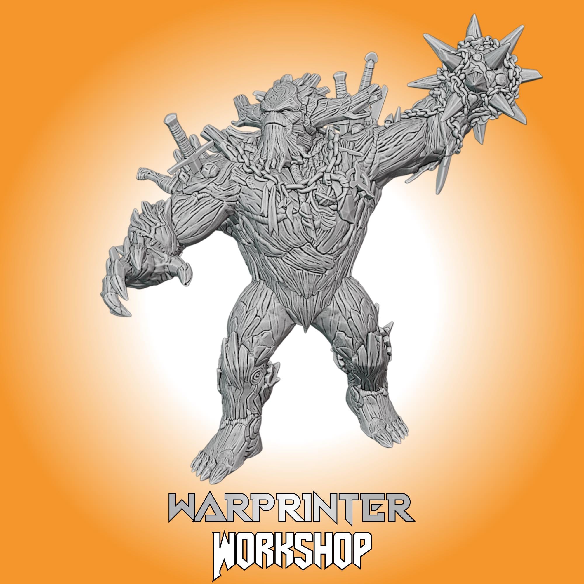 King Groot (Fan art sculpted by Trident Studio) (Crisis Protocol Proxy/Alternative)