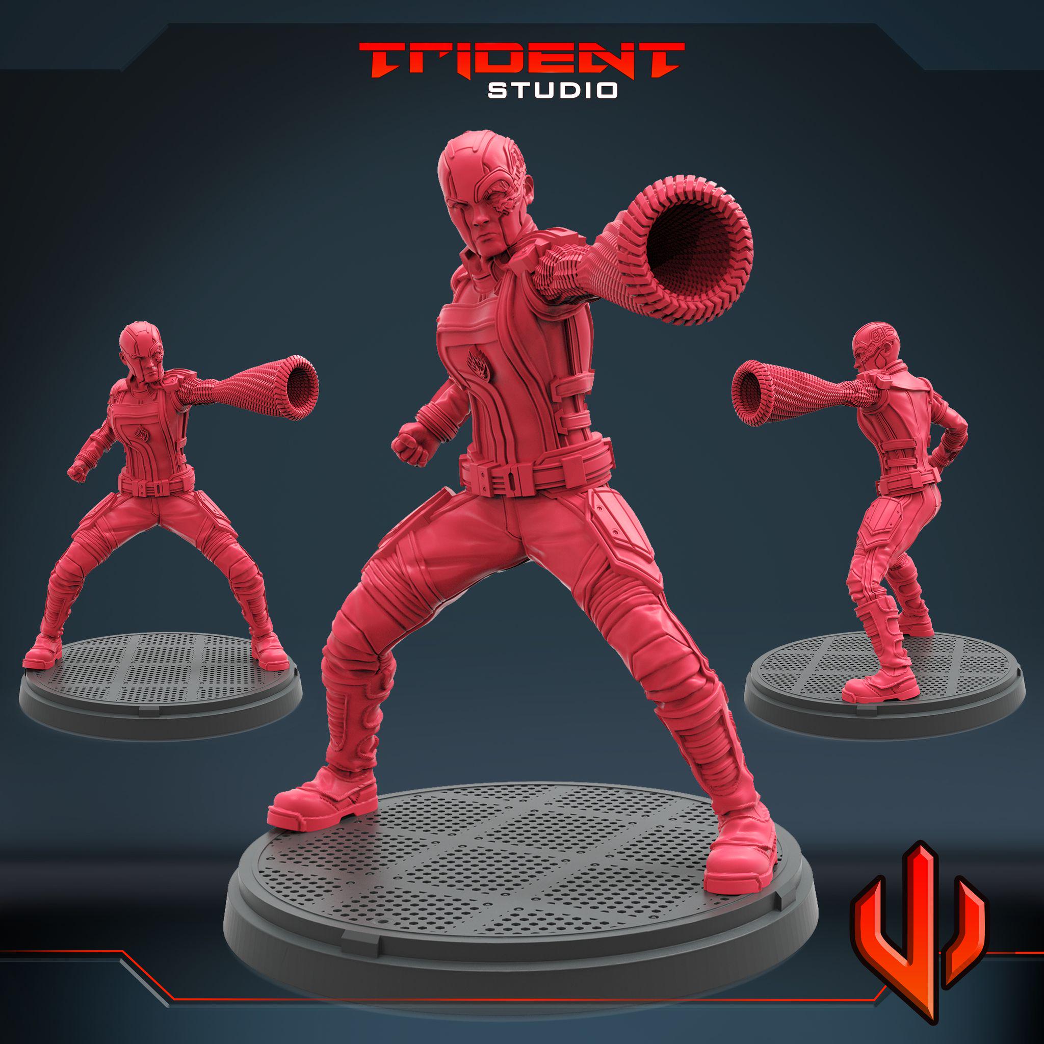 Nebula (Fan art sculpted by Trident Studio) (Crisis Protocol Proxy/Alternative)