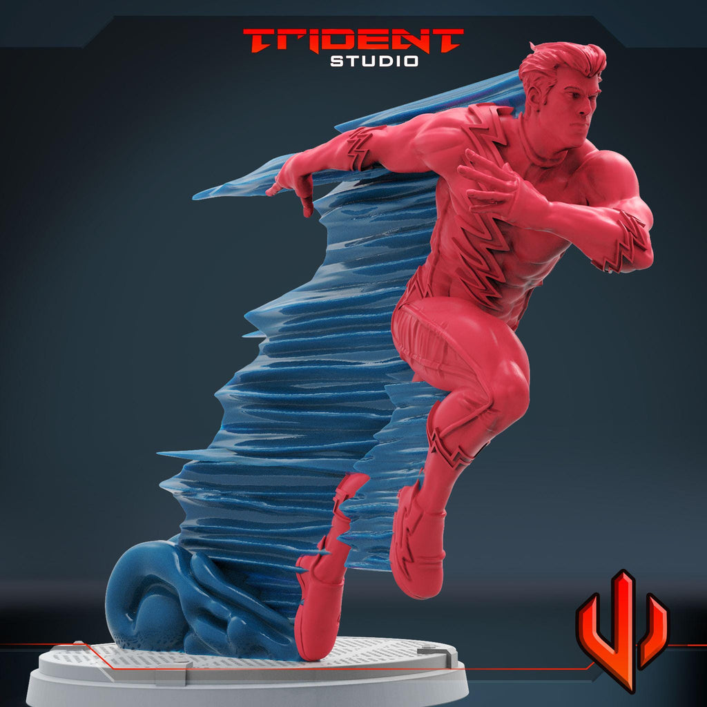 Quicksilver (Fan art sculpted by Trident Studio) (Crisis Protocol Proxy/Alternative)