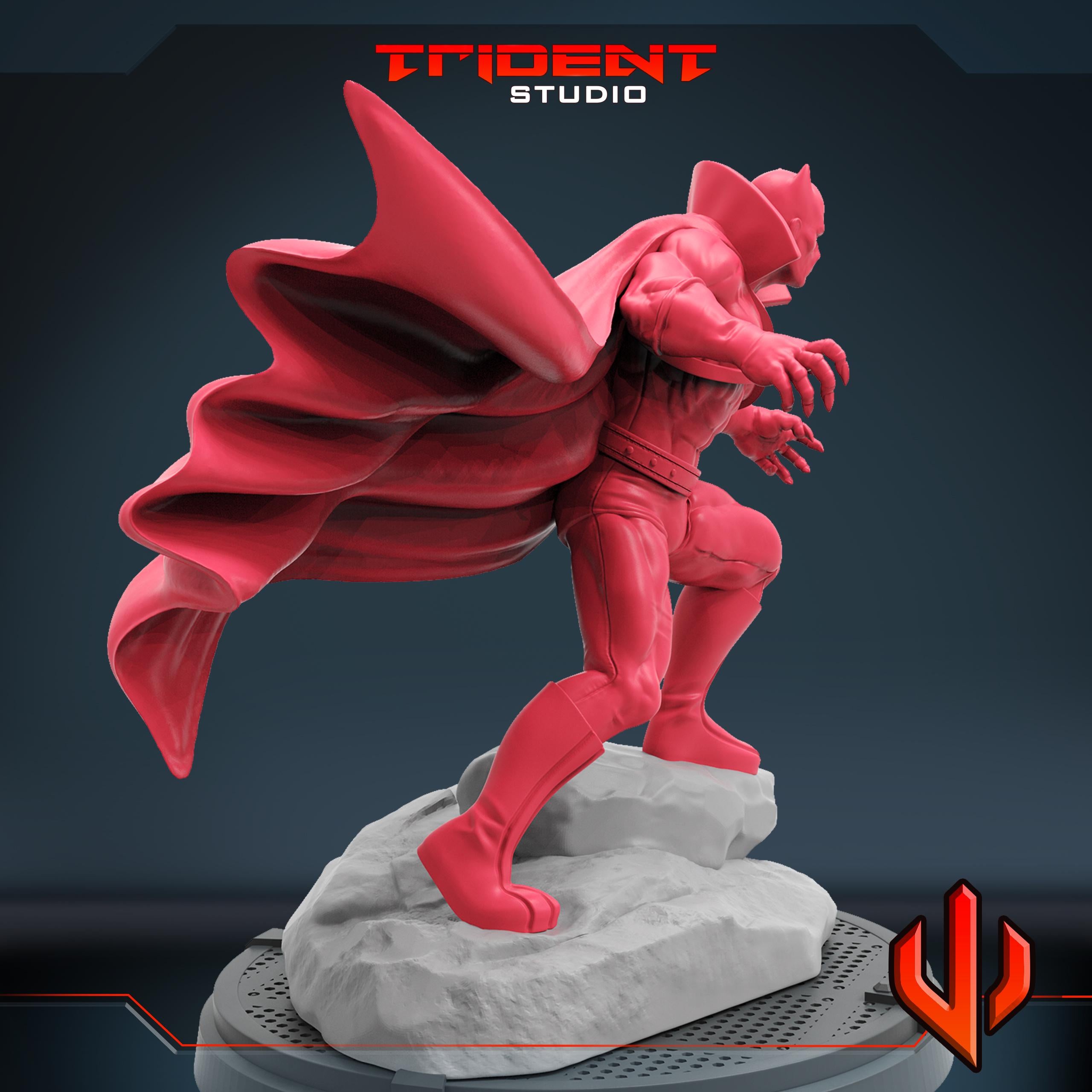 Classic Black Panther (Fan art sculpted by Trident Studio) (Crisis Protocol Proxy/Alternative)