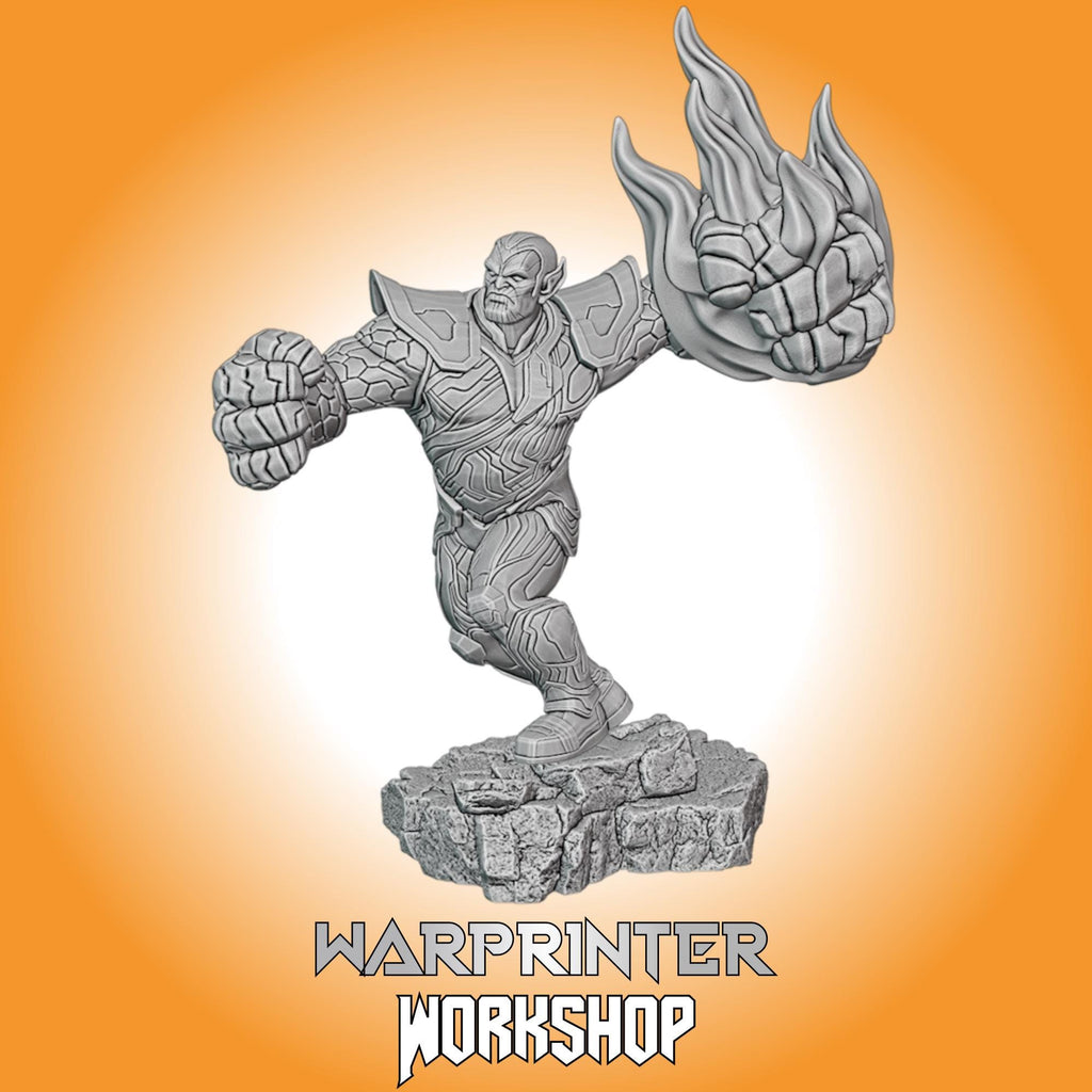 Super Skrull (Fan art sculpted by Trident Studio) (Crisis Protocol Proxy/Alternative)