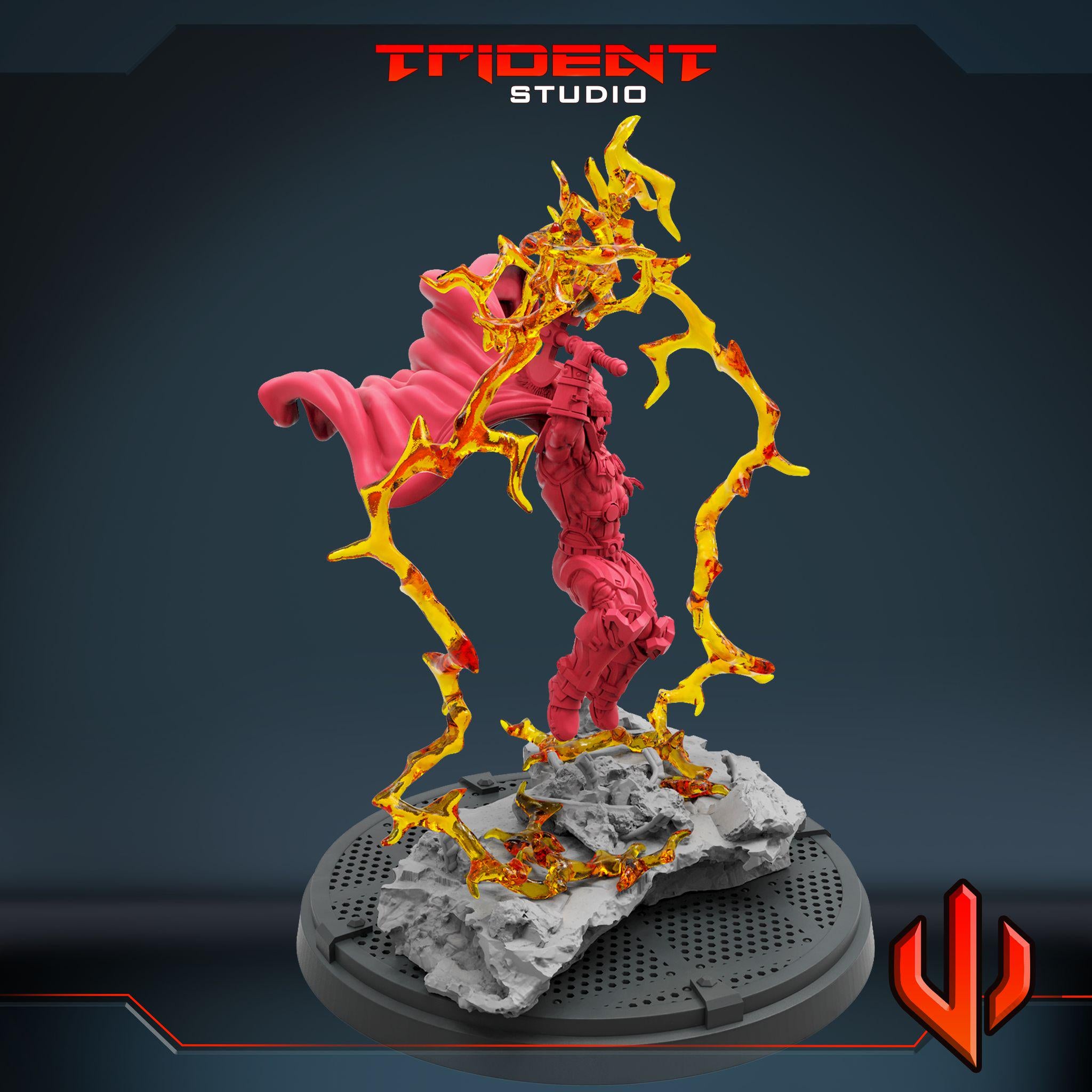 Beta Ray Bill (Fan art sculpted by Trident Studio) (Crisis Protocol Proxy/Alternative)