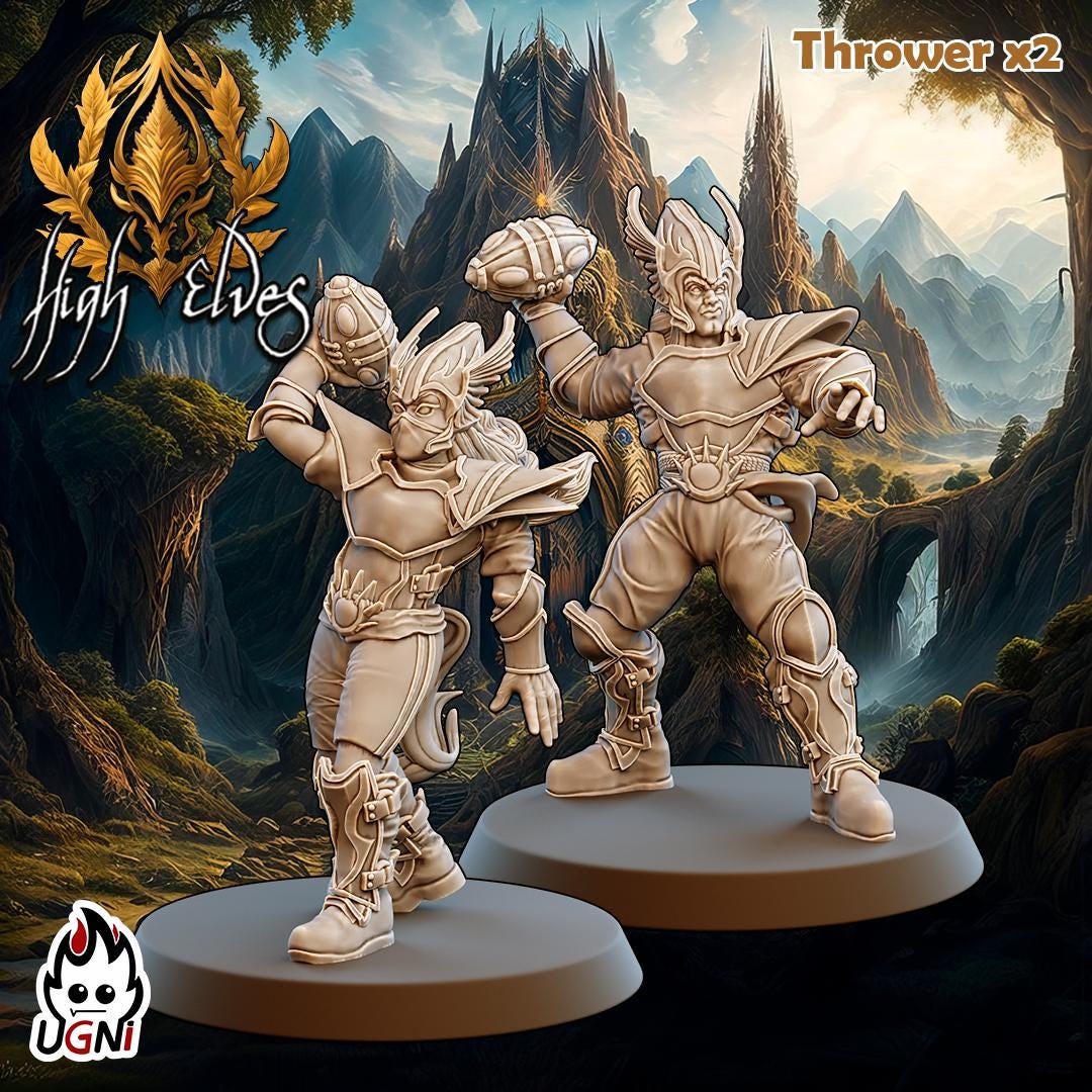 High Elves Team - Fantasy Football Team - UGNI Miniatures