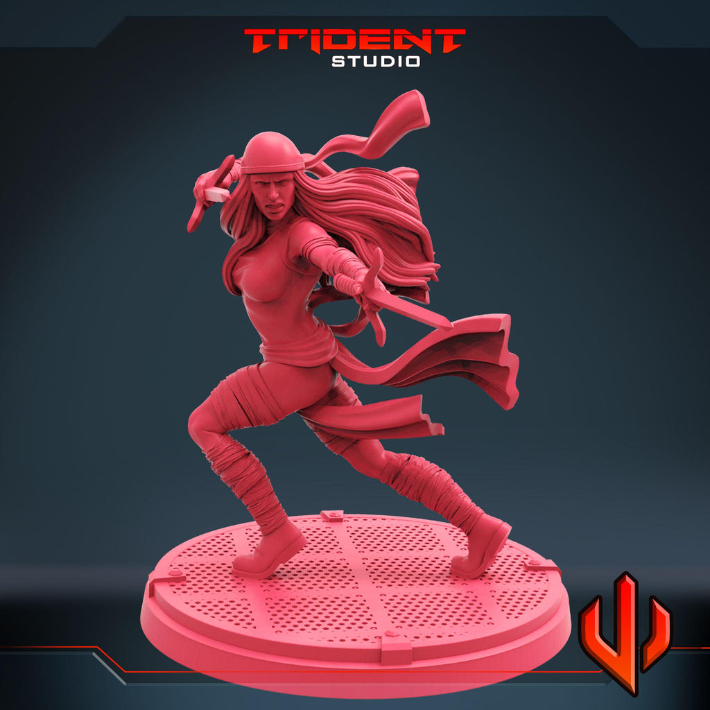 Elektra (Fan art sculpted by Trident Studio) (Crisis Protocol Proxy/Alternative)