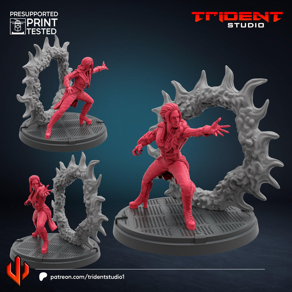 Blink X-men Days Of Future Past (Fan art sculpted by Trident Studio) (Crisis Protocol Proxy/Alternative)