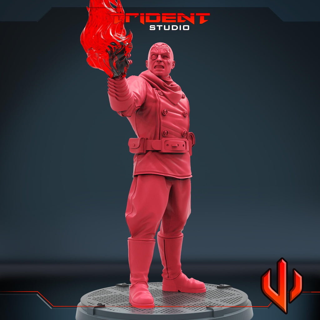 Baron Strucker B (Fan art sculpted by Trident Studio) (Crisis Protocol Proxy/Alternative)