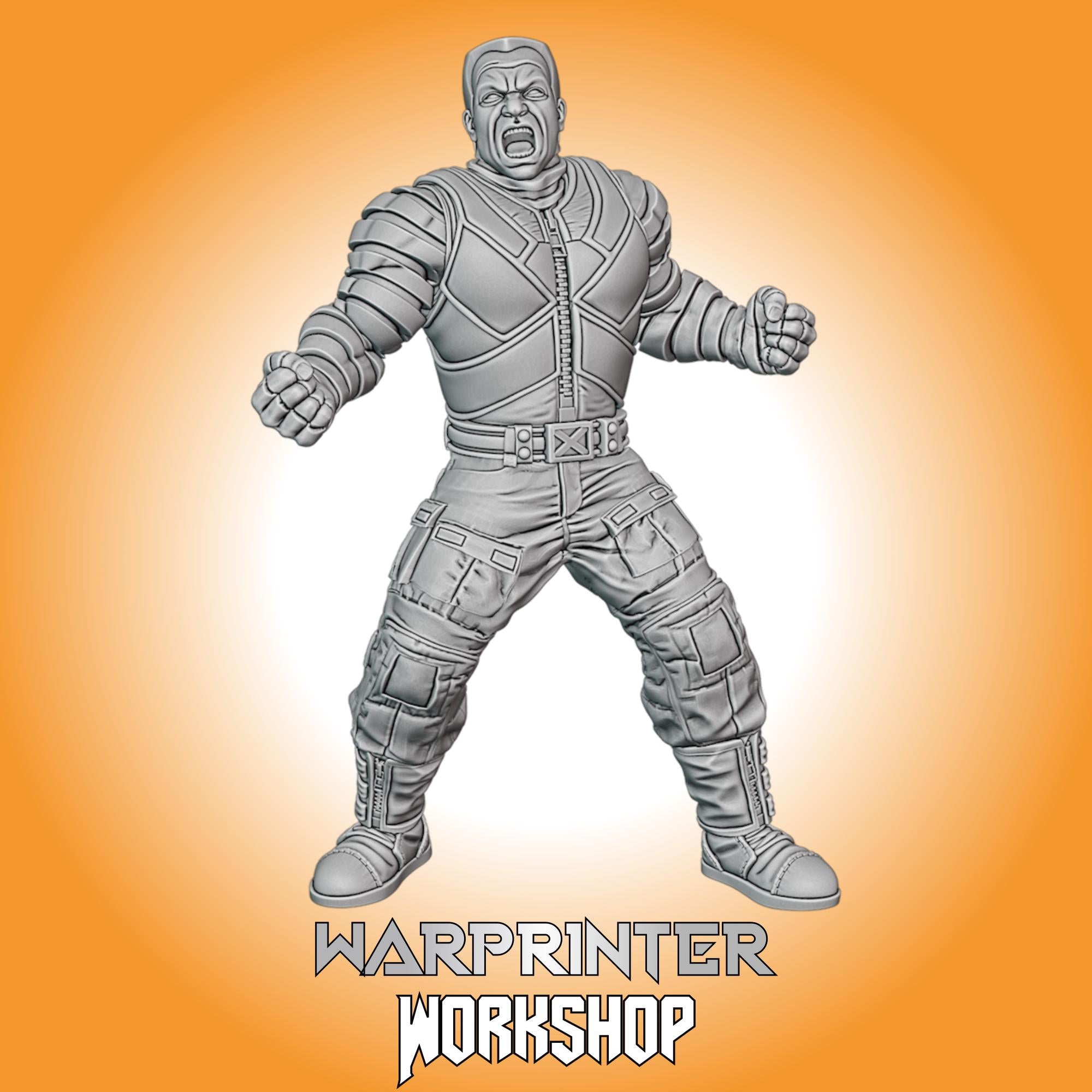 Colossus B (Fan art sculpted by Trident Studio) (Crisis Protocol Proxy/Alternative)