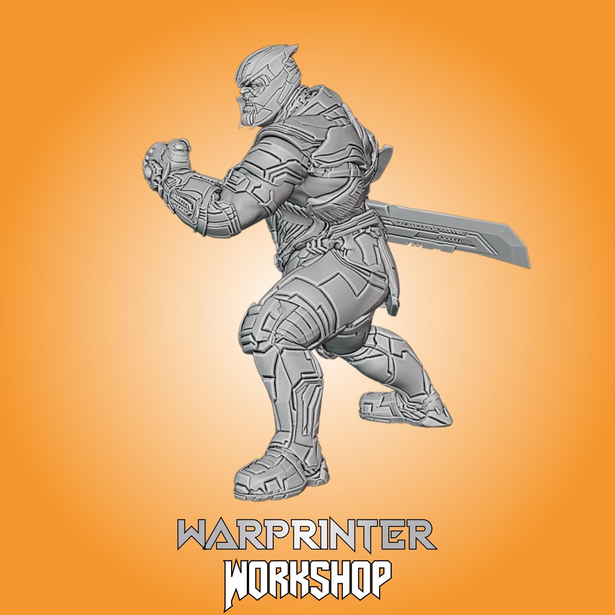 Thanos C (Fan art sculpted by Trident Studio) (Crisis Protocol Proxy/Alternative)