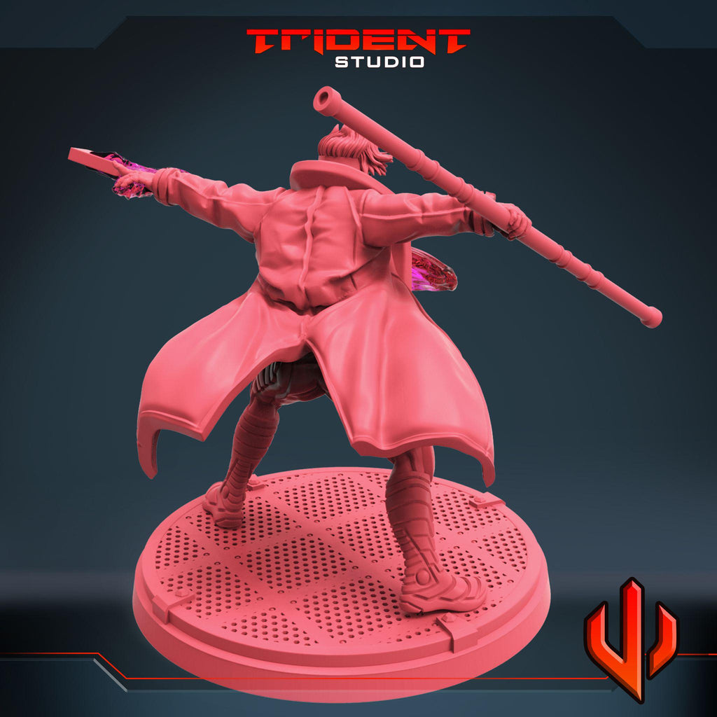 Gambit A (Fan art sculpted by Trident Studio) (Crisis Protocol Proxy/Alternative)