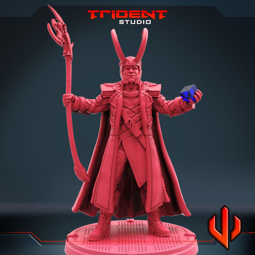 Loki, God of Mischief (Fan art sculpted by Trident Studio) (Crisis Protocol Proxy/Alternative)