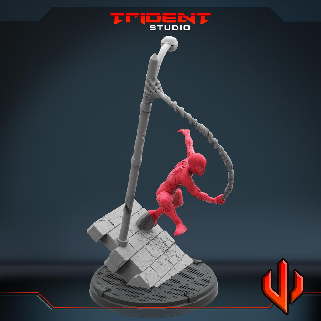 Teenage Spiderman Masked (Fan art sculpted by Trident Studio) (Crisis Protocol Proxy/Alternative)