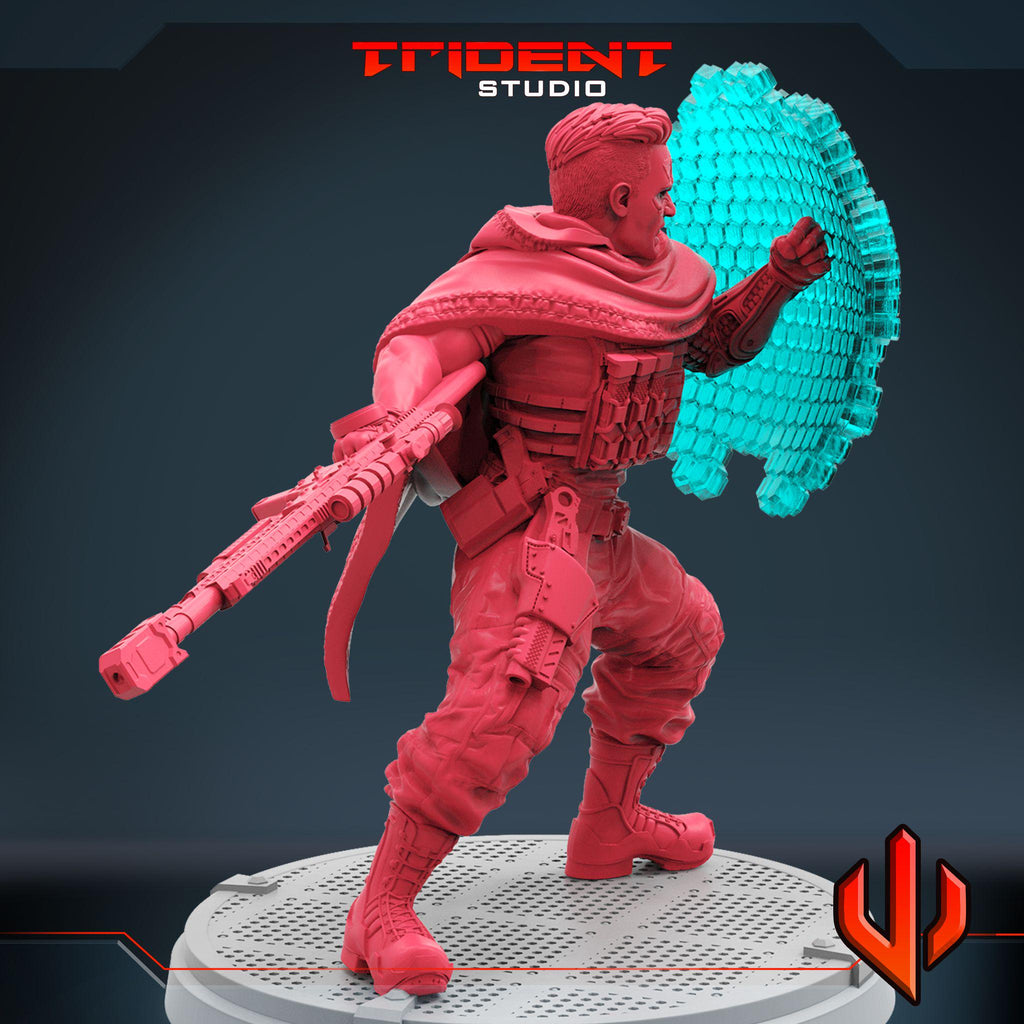 Cable MCU A (Fan art sculpted by Trident Studio) (Crisis Protocol Proxy/Alternative)