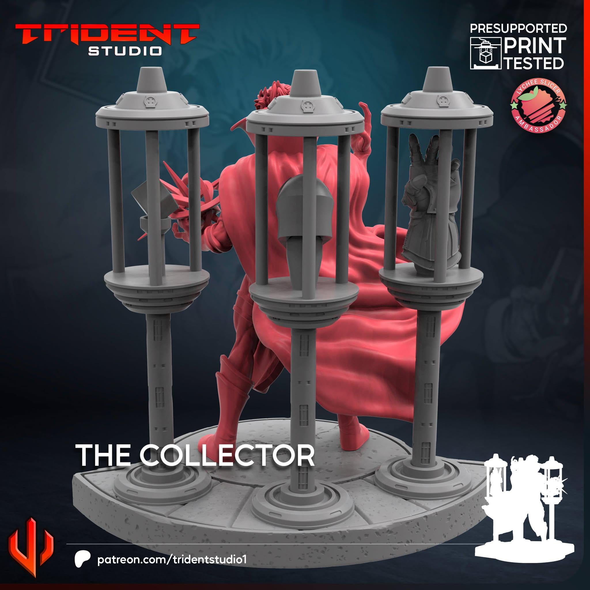 The Collector (Fan art sculpted by Trident Studio) (Crisis Protocol Proxy/Alternative)