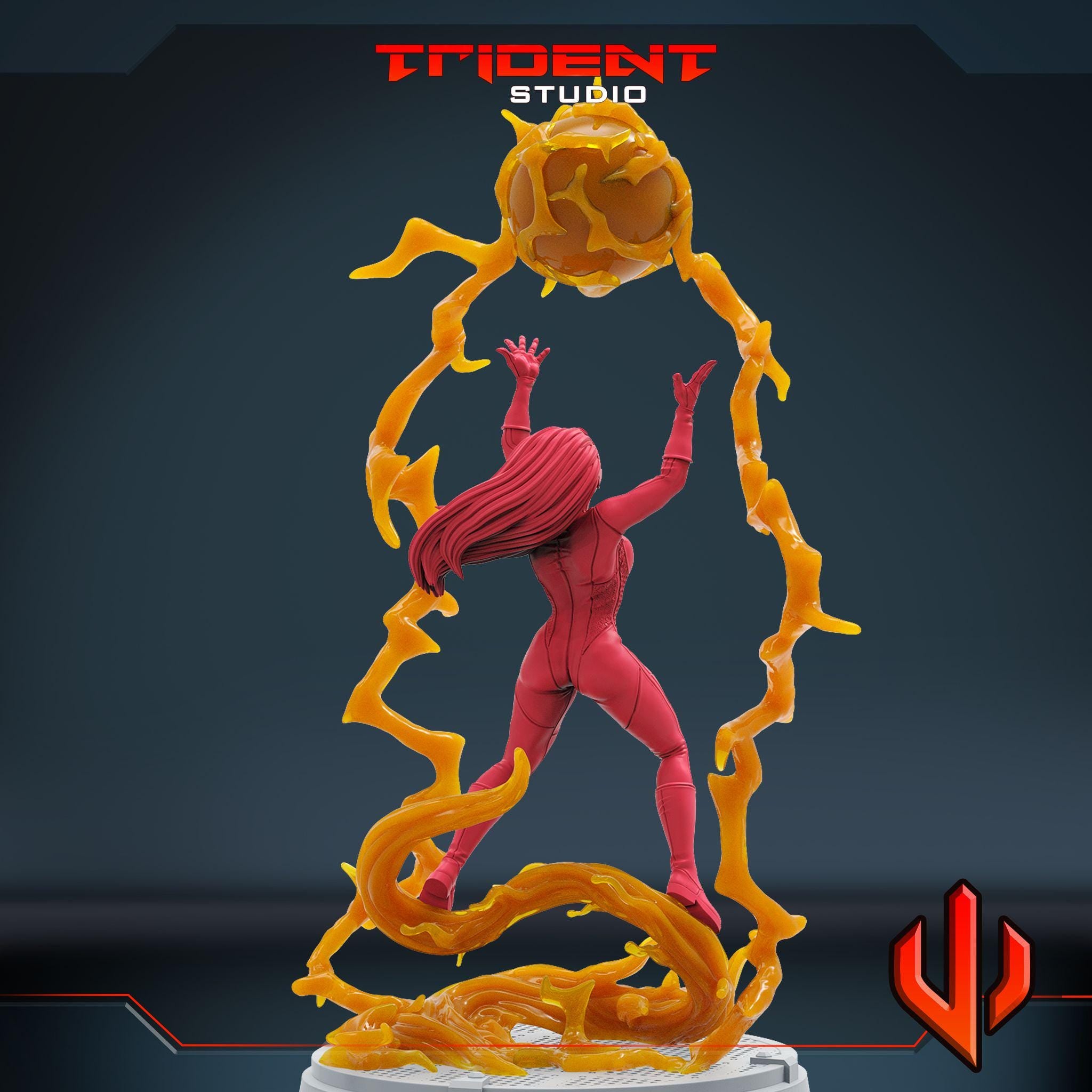 Darkstar (Fan art sculpted by Trident Studio) (Crisis Protocol Proxy/Alternative)