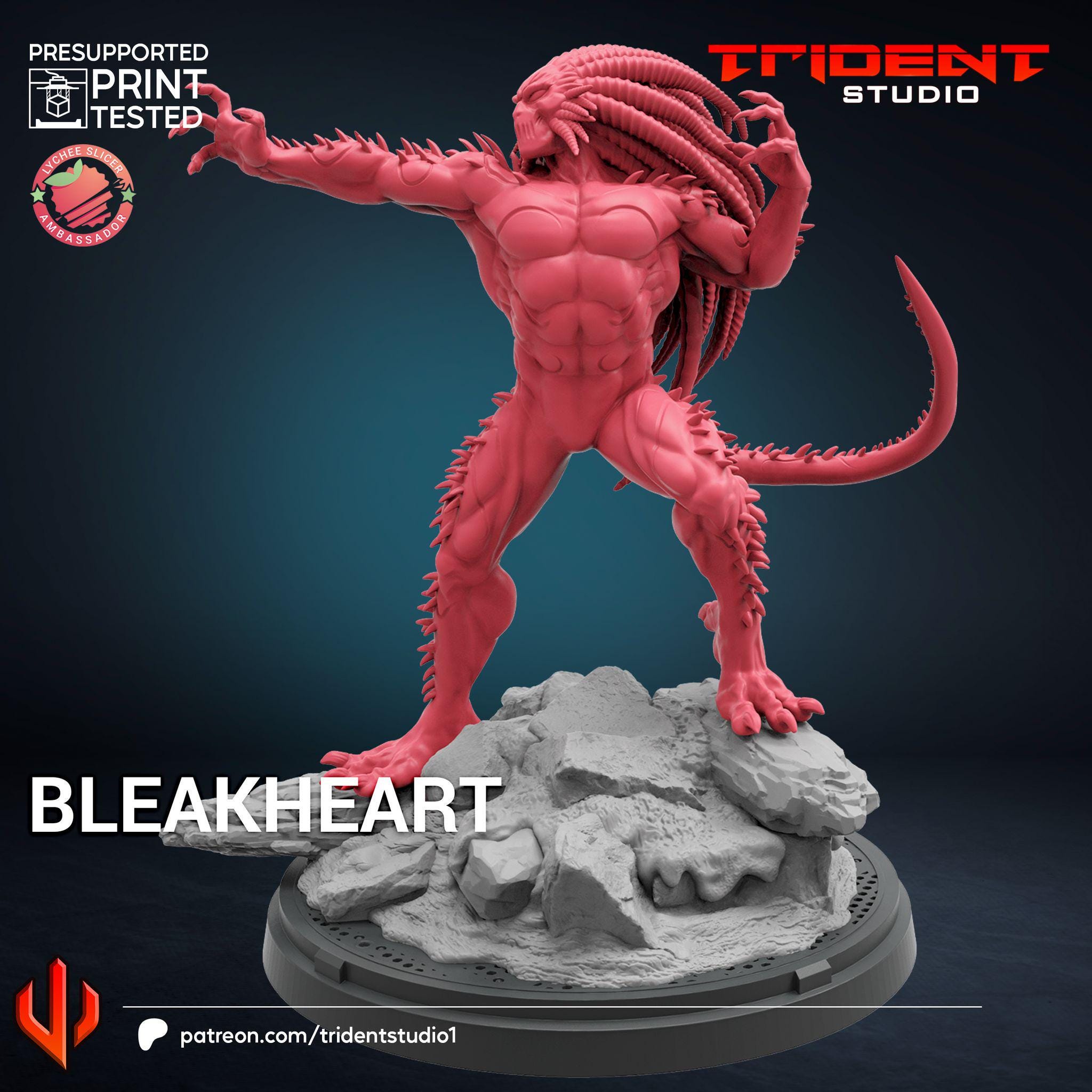 Black Heart (Fan art sculpted by Trident Studio) (Crisis Protocol Proxy/Alternative)