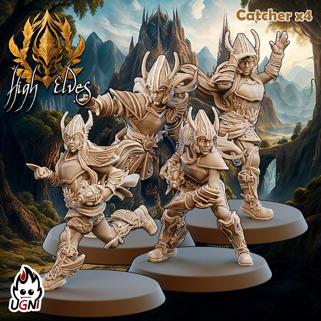 High Elves Team - Fantasy Football Team - UGNI Miniatures