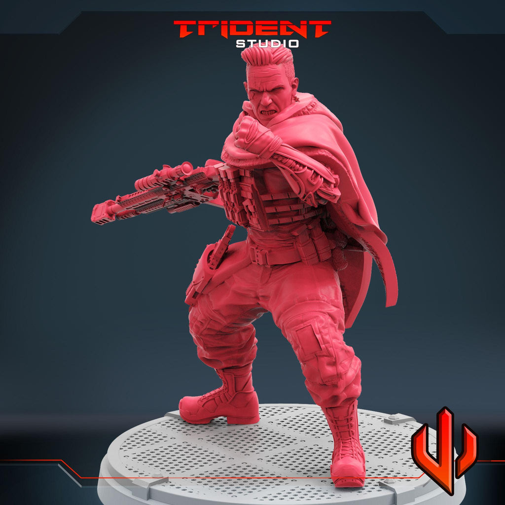 Cable MCU A (Fan art sculpted by Trident Studio) (Crisis Protocol Proxy/Alternative)