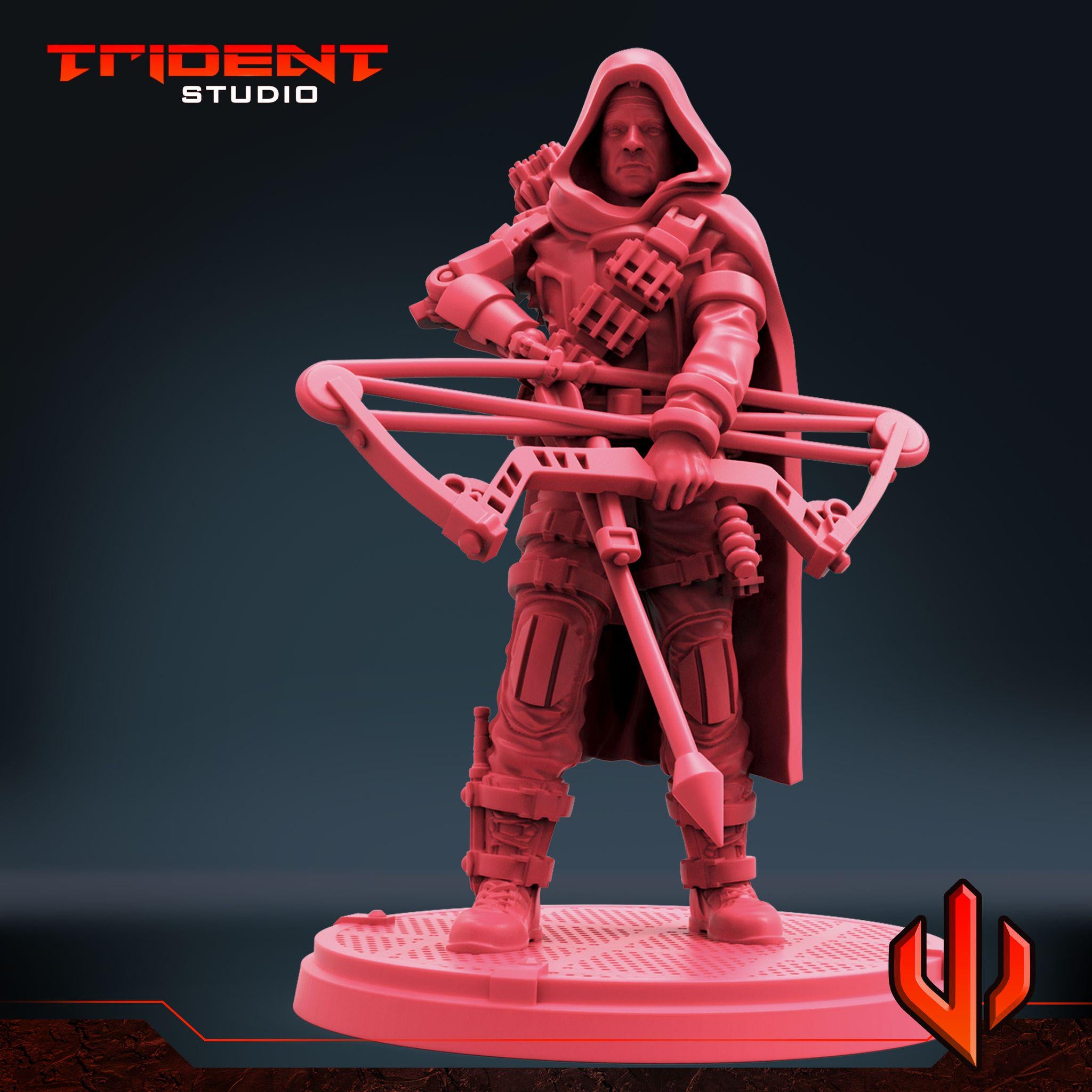 Hawkeye (Fan art sculpted by Trident Studio) (Crisis Protocol Proxy/Alternative)