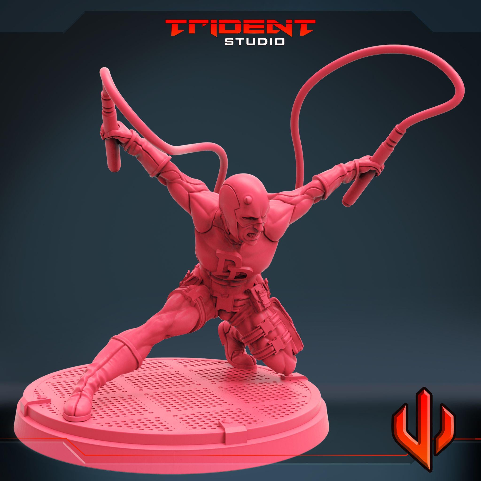 Daredevil (Fan art sculpted by Trident Studio) (Crisis Protocol Proxy/Alternative)