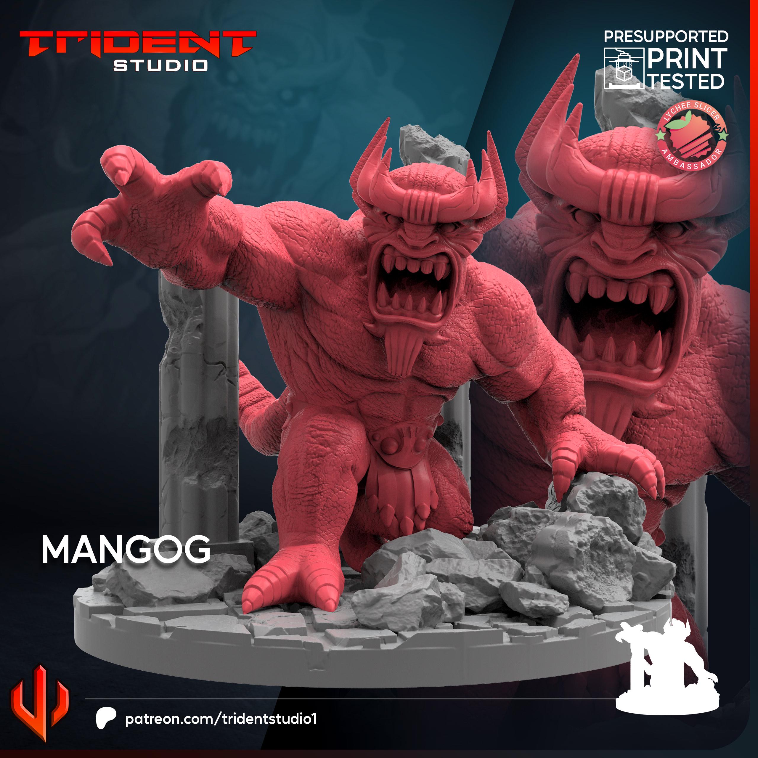 Mangog (Fan art sculpted by Trident Studio) (Crisis Protocol Proxy/Alternative)