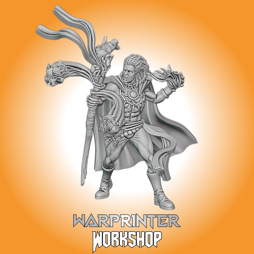 Doctor Voodoo A (Fan art sculpted by Trident Studio) (Crisis Protocol Proxy/Alternative)