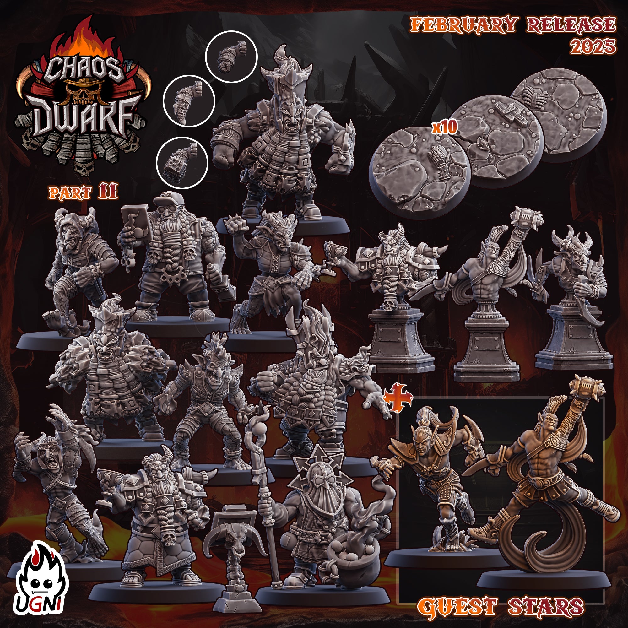 Magma Chaos Dwarf Team. Part 2