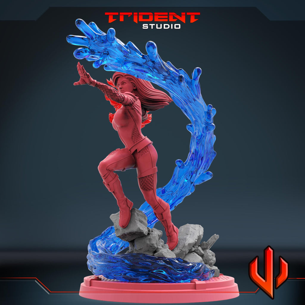Crystal (Fan art sculpted by Trident Studio) (Crisis Protocol Proxy/Alternative)
