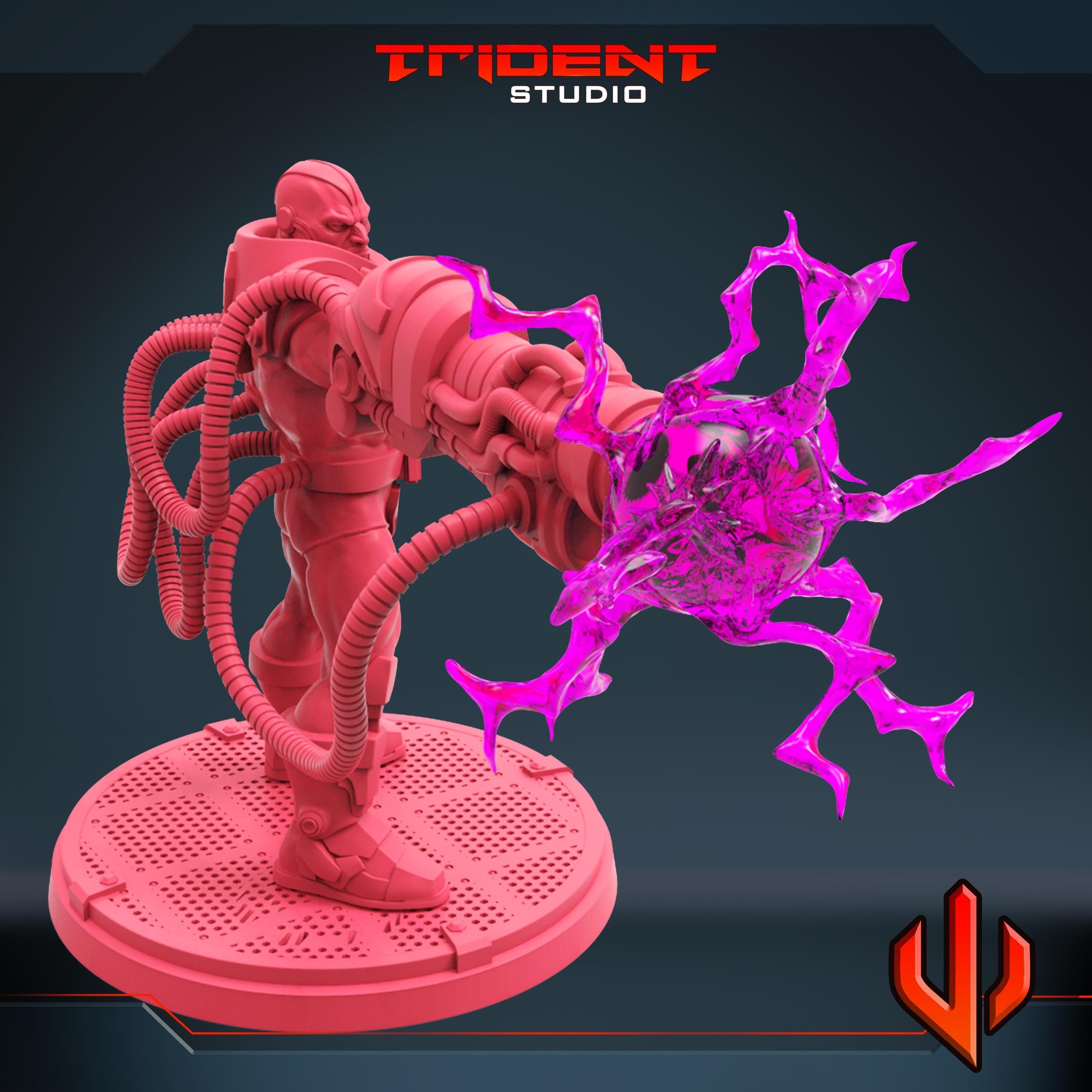 Apocalypse A (Fan art sculpted by Trident Studio) (Crisis Protocol Proxy/Alternative)