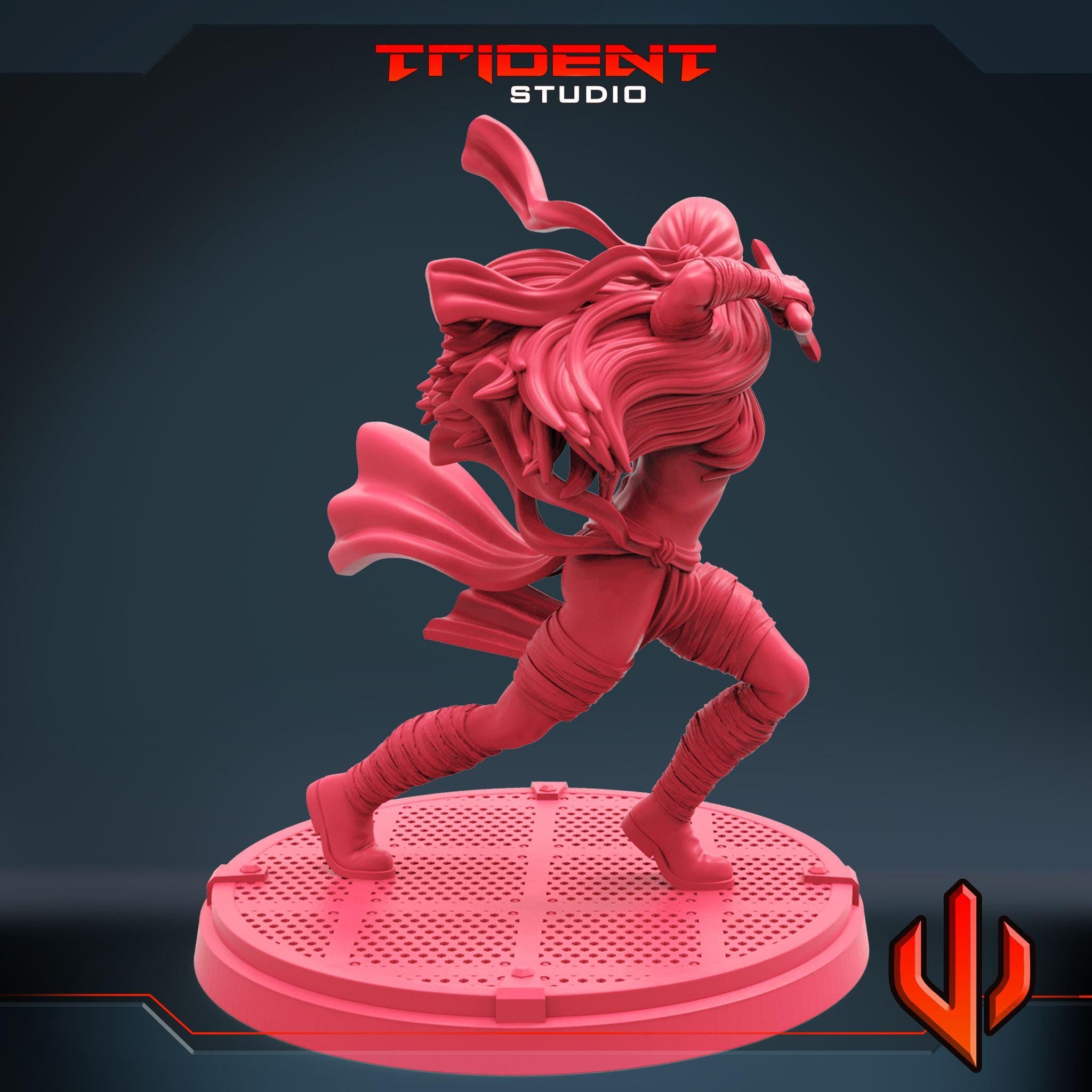 Elektra (Fan art sculpted by Trident Studio) (Crisis Protocol Proxy/Alternative)