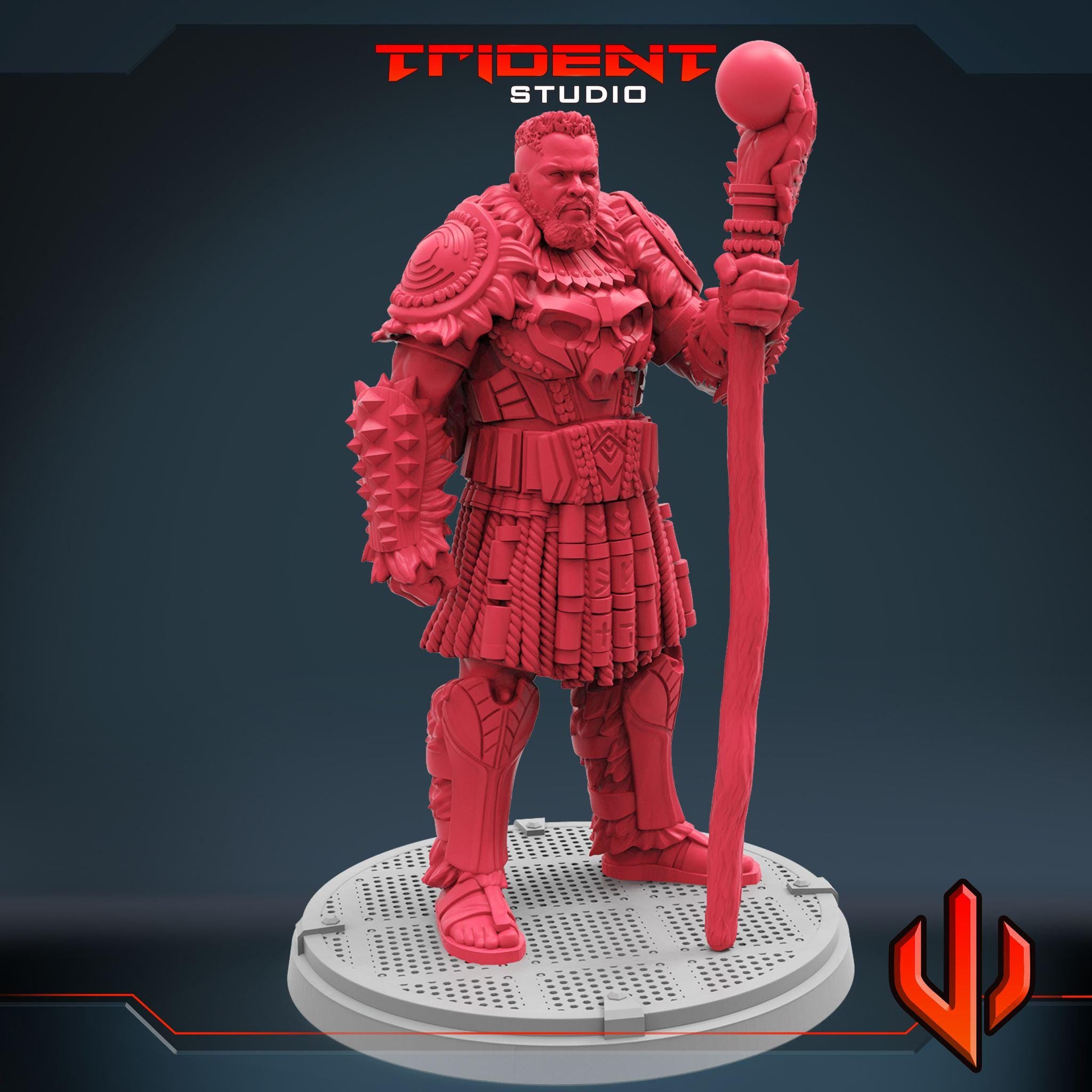 M'Baku (Fan art sculpted by Trident Studio) (Crisis Protocol Proxy/Alternative)