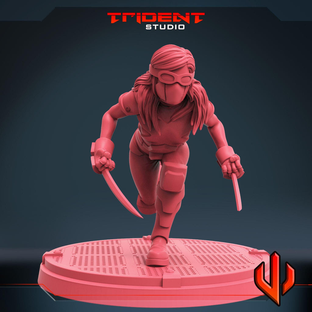 Honey Badger A (Fan art sculpted by Trident Studio) (Crisis Protocol Proxy/Alternative)