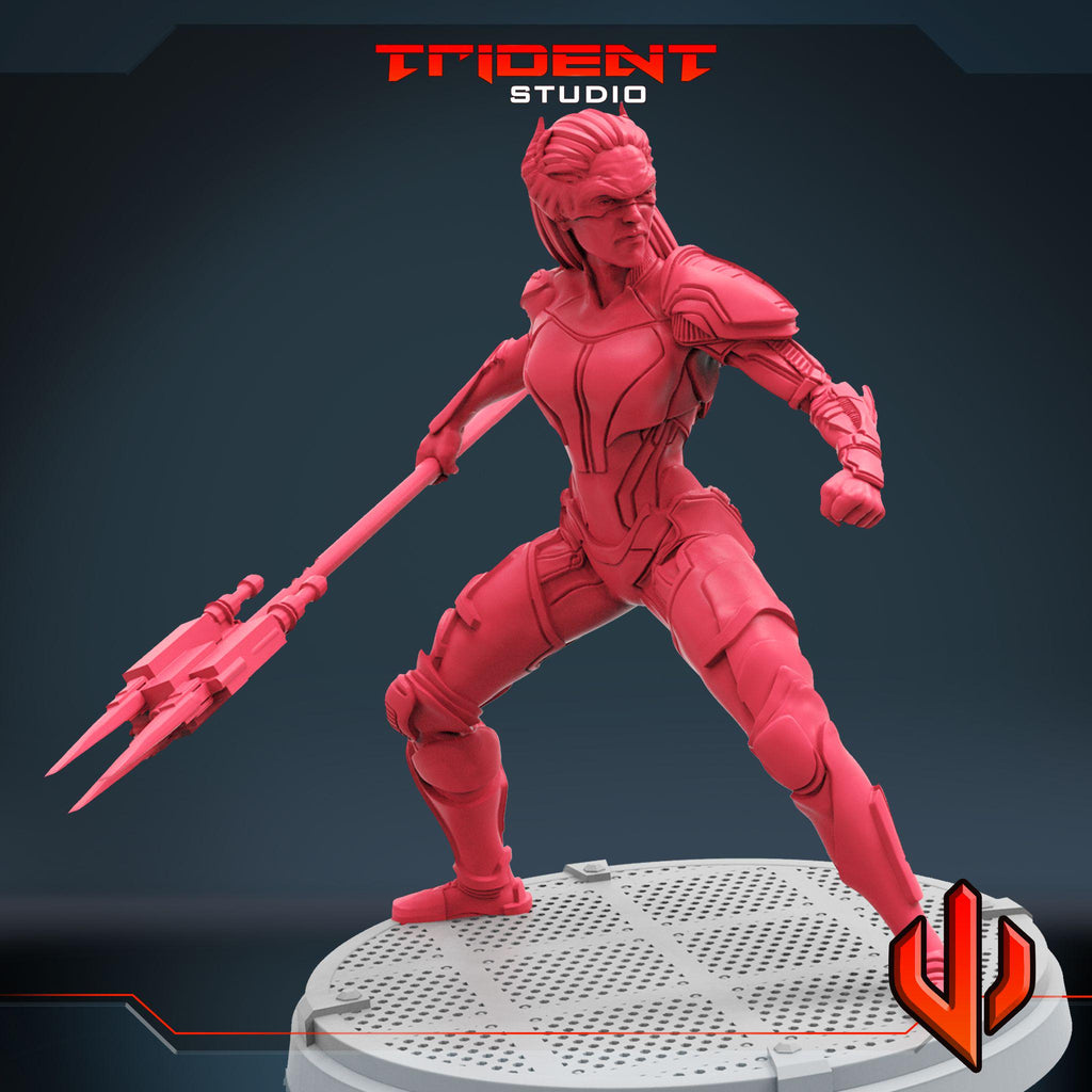 Proxima Midnight B (Fan art sculpted by Trident Studio) (Crisis Protocol Proxy/Alternative)