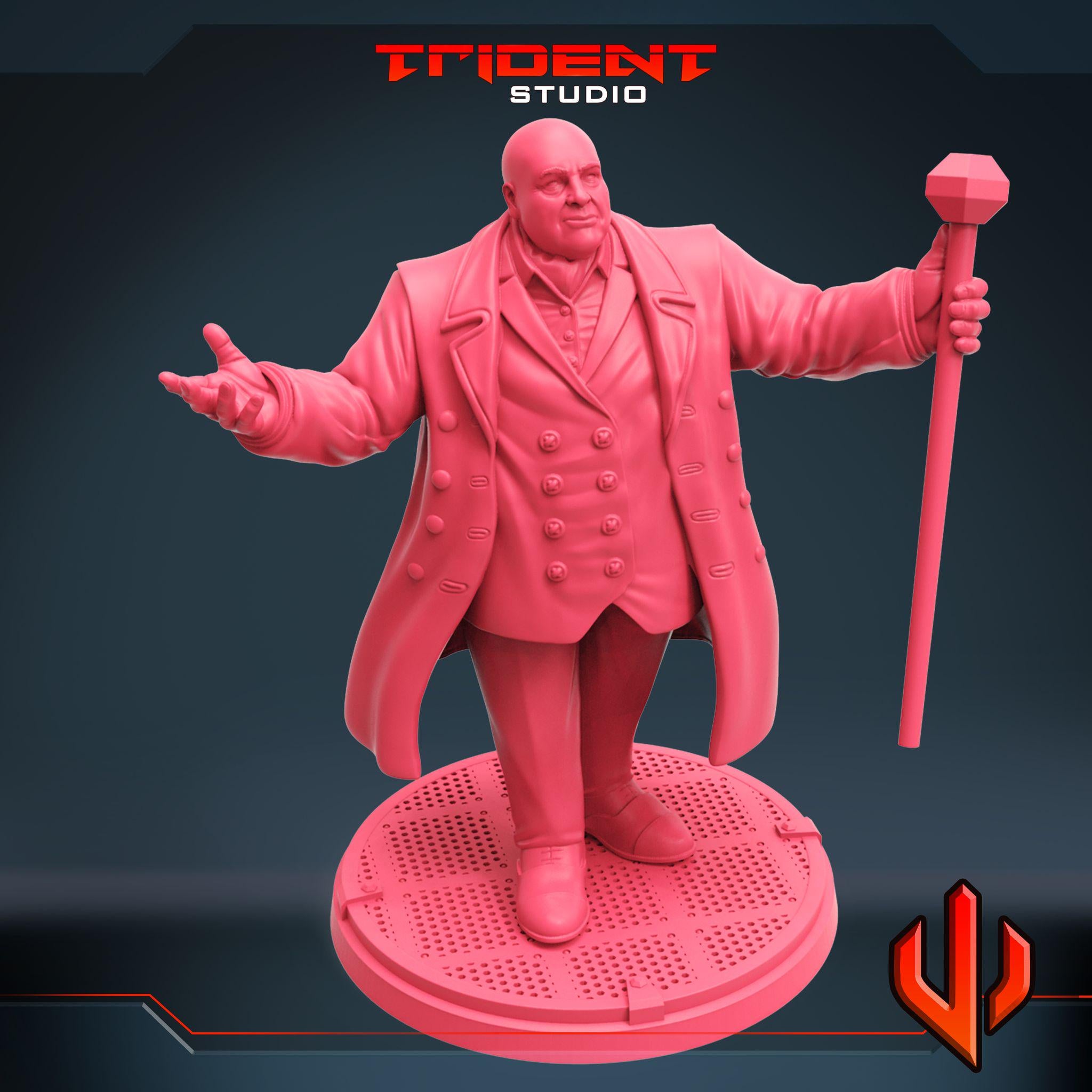 Kingpin A (Fan art sculpted by Trident Studio) (Crisis Protocol Proxy/Alternative)
