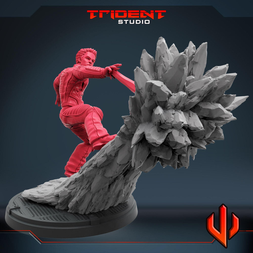 Iceman X-men 2000 Movie (Fan art sculpted by Trident Studio) (Crisis Protocol Proxy/Alternative)